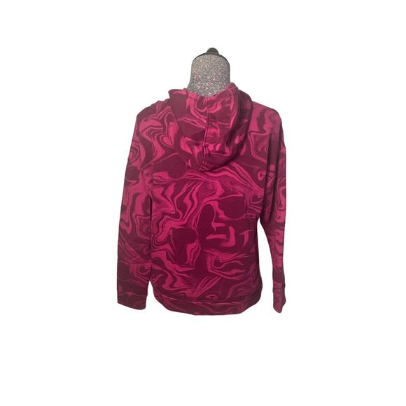 Adidas Big Girl Power Berry Pink and Grey Hoodie Size Girl XL 16 - Picture 2 of 4